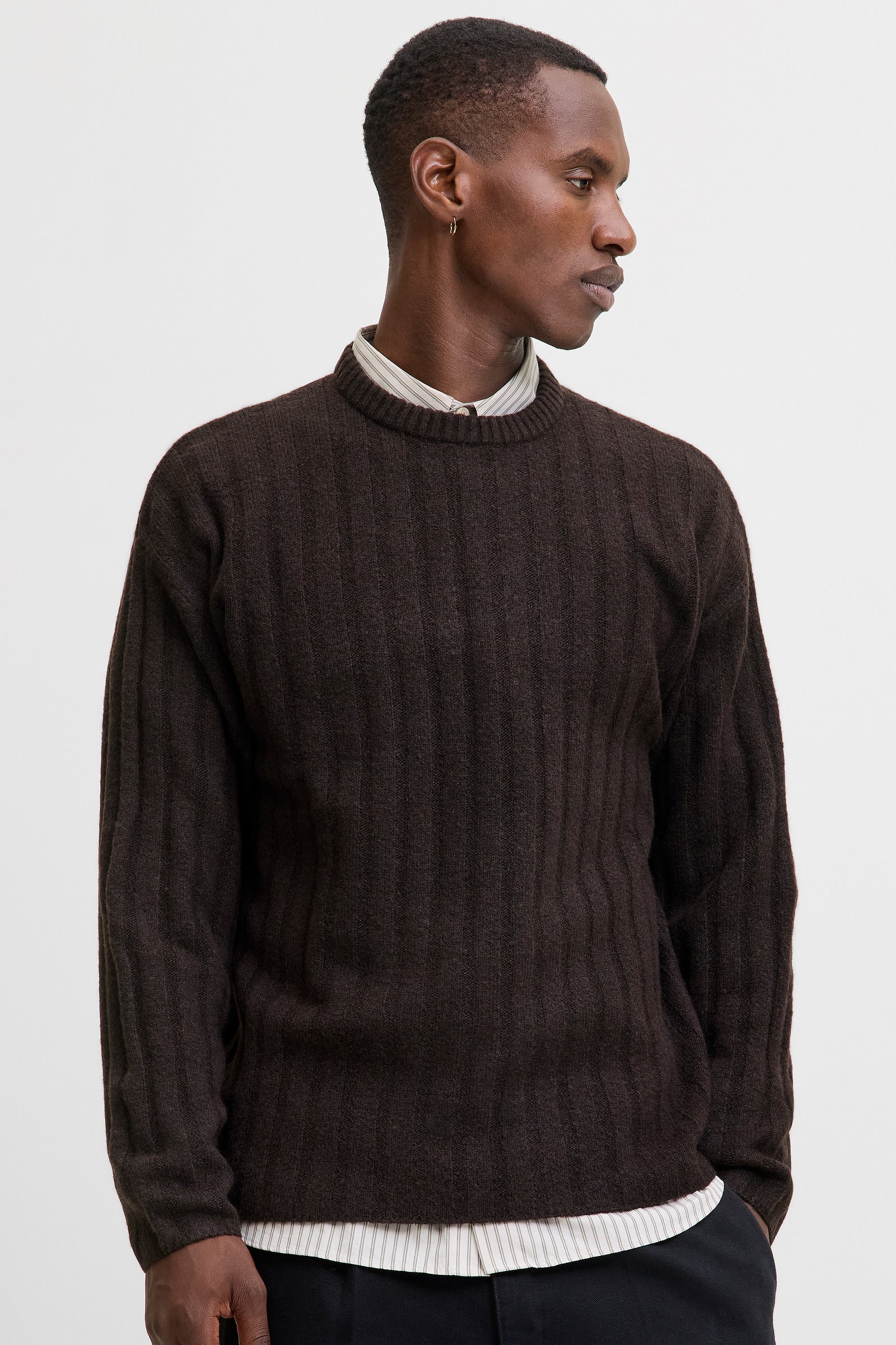Jack & Jones Bradley Carter Knit Crew Neck Delicioso