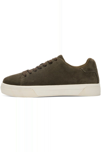 Selected David Chunky Suede Sneaker 2.0 Olive Night