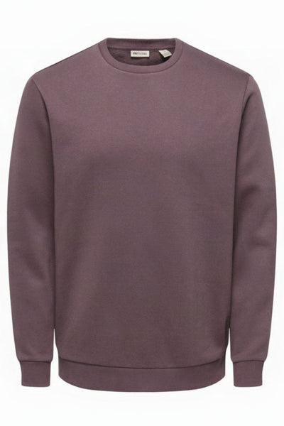 Only & Sons Ceres Crew Neck Huckleberry