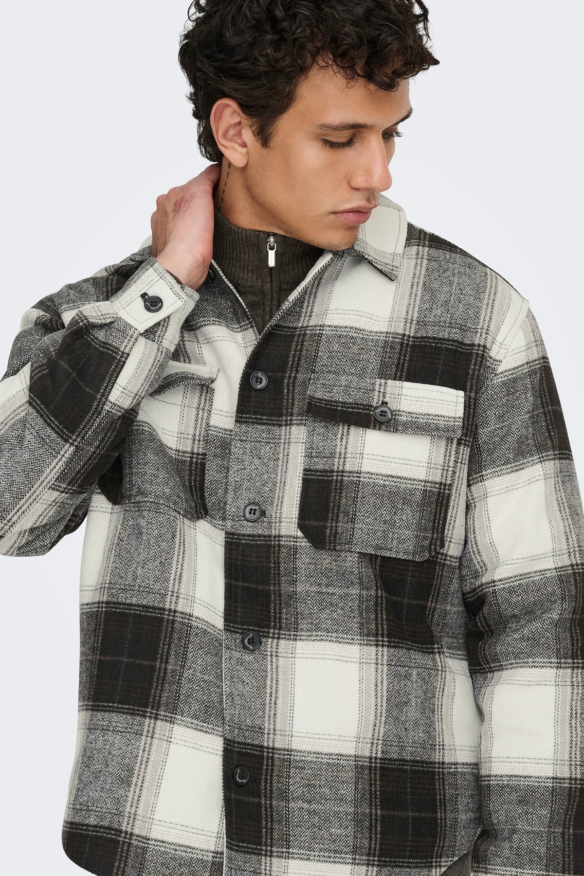Only & Sons Zack Overshirt Black