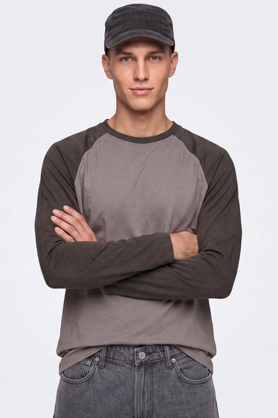 Only & Sons Heaton Raglan LS Tee Falcon