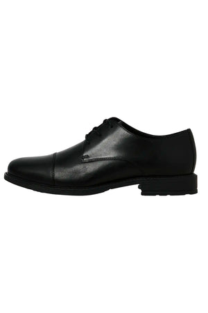 Jack & Jones Oslo Leather Dress Shoe Black