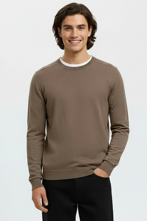 Selected Berg Pullover Teak