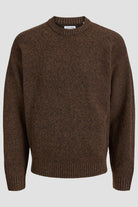 Jack & Jones Soho Ollie Knit Crew Neck SN Cocoa