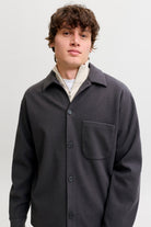 Jack & Jones Regent Overshirt Dark Grey Melange