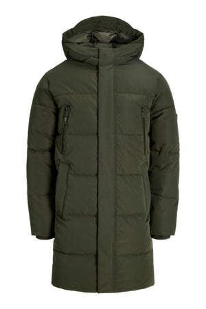 Jack & Jones Becks Long Puffer Rosin