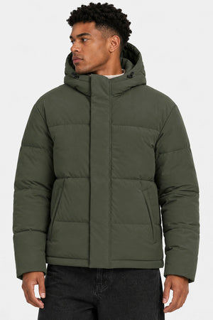 Jack & Jones Soho Puffer Hood Rosin