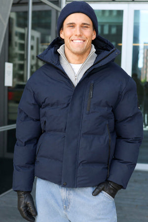Jack & Jones Trace Alpha Puffer Jacket Sky Captain