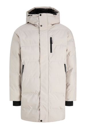 Jack & Jones Trace Alpha Long Puffer Dove