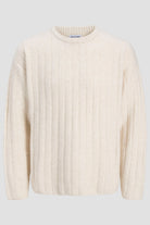 Jack & Jones Bradley Carter Knit Crew Neck Moonbeam