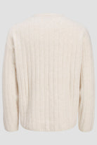 Jack & Jones Bradley Carter Knit Crew Neck Moonbeam