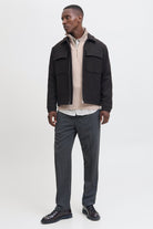 Jack & Jones Soho Ollie Knit Half Zip Atmosphere