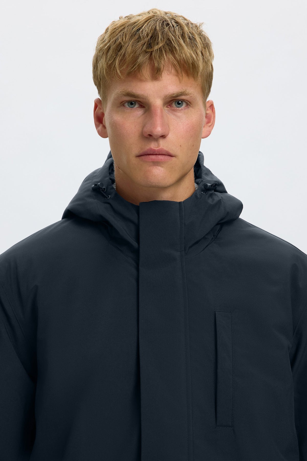 Selected Franklin Urban Tech Parka  Black