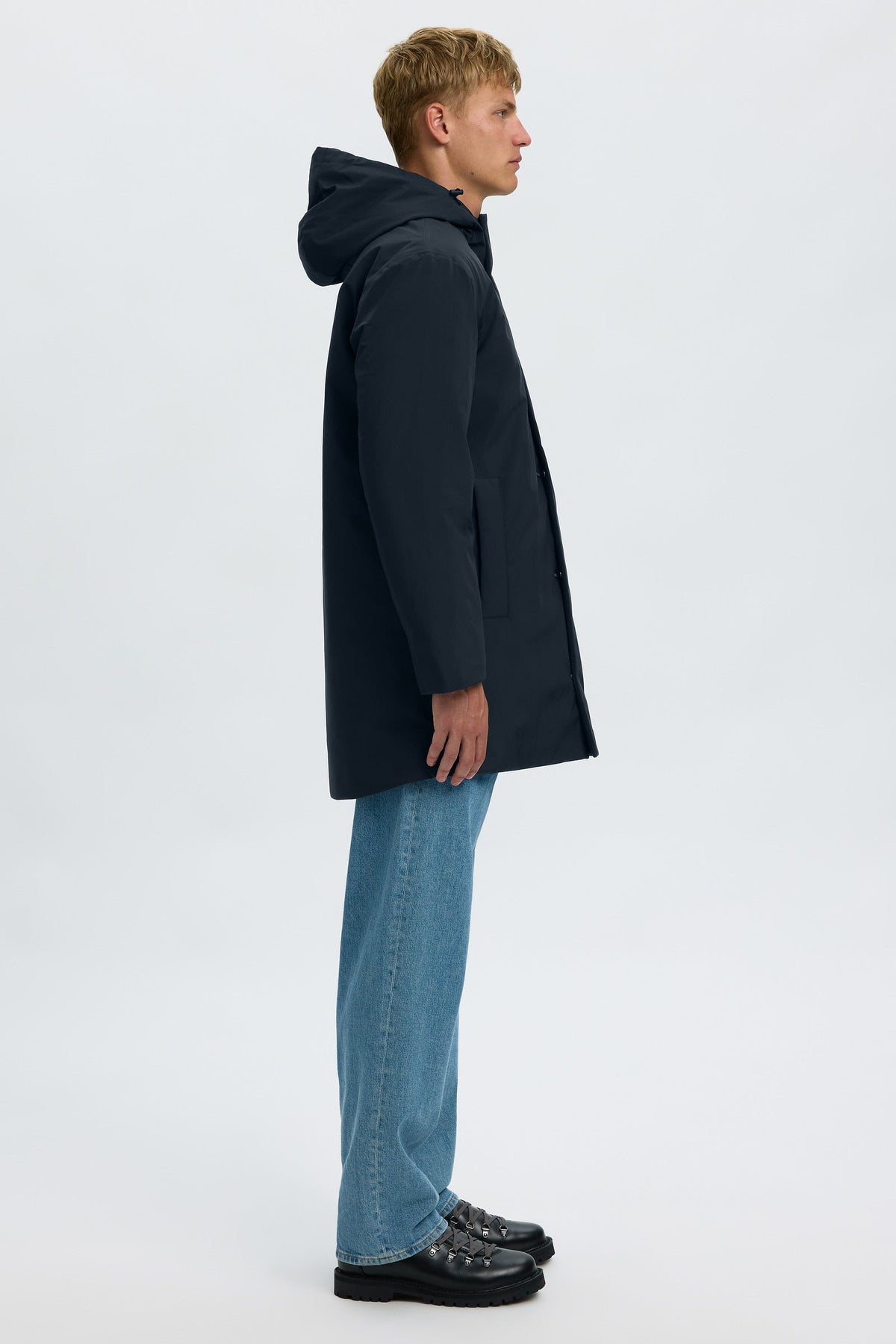 Selected Franklin Urban Tech Parka  Black