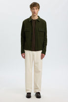 Selected Nealy Knit Reg Workwear Cardi Forest Night