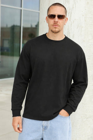Only & Sons Caspian Airflex Relaxed Tee Black