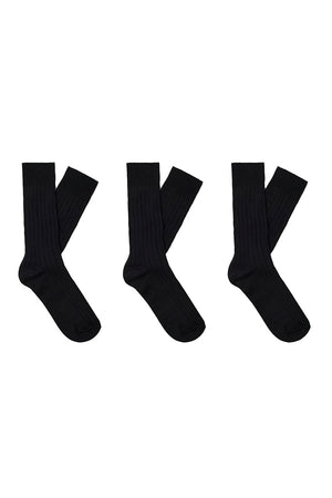 Selected Philip 3-Pack Sock Black