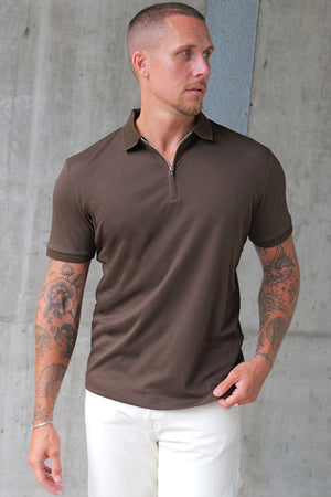 Selected Fave Zip Polo Delicioso
