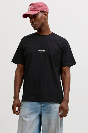 Jack & Jones Jesoho Tee Ss Crew Neck Black