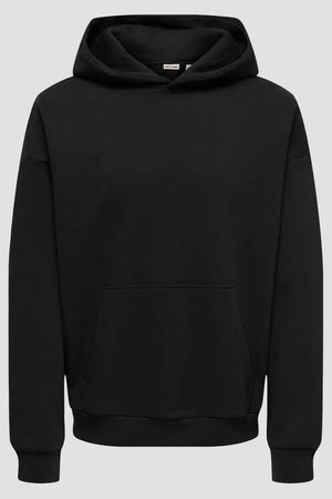 Only & Sons Ceres Oversized LS Hoodie Black