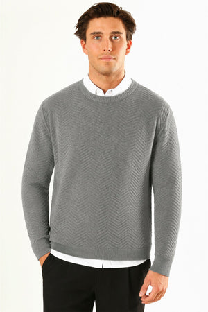 Kronstadt Carlo Cotton knit Lt Grey Mix