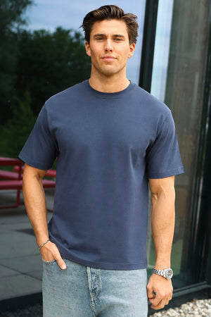 Only & Sons Fred Life Rlx Ss Tee Blue Nights