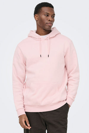 Only & Sons Ceres Hoodie Veiled Pink
