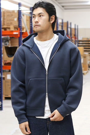 Jack & Jones Cover Scuba Sweat Zip Kapuzenpulli Outer Space