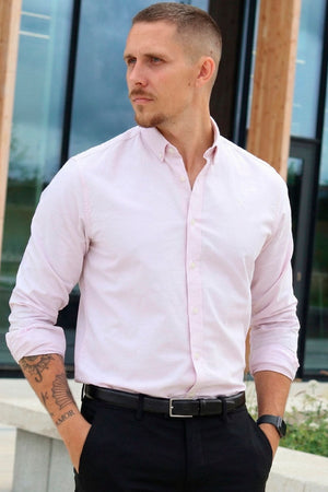 Clean Cut Copenhagen Oxford Stretch Violet Ice