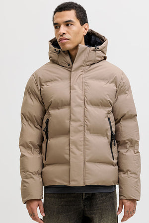 Jack & Jones Cofusion Pufferjacke Desert Taupe