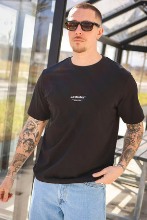 Jack & Jones Jesoho Tee Ss Crew Neck Black