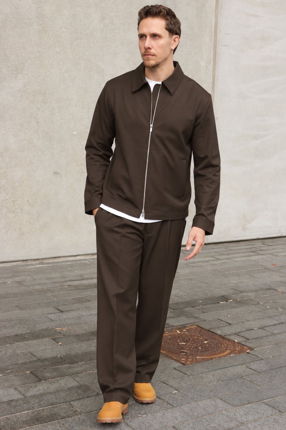 Selected Finn Zip Jacket Delicioso