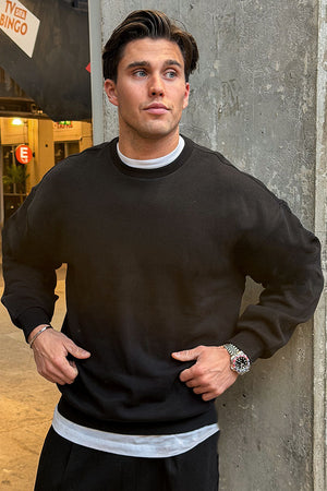 Only & Sons Ceres Oversize Fit Sweatshirt Black