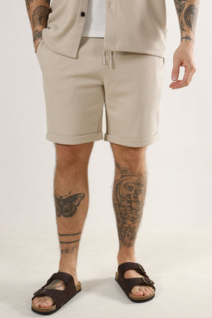 Only & Sons Newkodyl Reg Linus Shorts Silver Lining