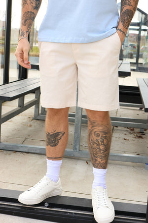 Clean Cut Copenhagen Mitchell Twill Short Ecru