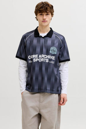 Jack & Jones Breeze Football APO Mesh Tee SS Black