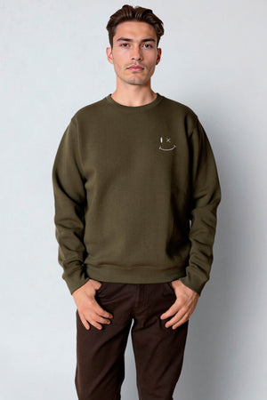 Clean Cut Copenhagen Patrick sweatshirt Army
