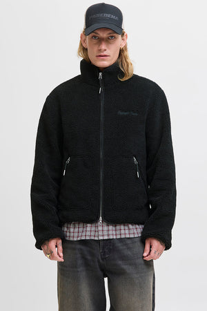 Jack & Jones Norrebro Teddy Jacket Black