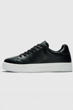Selected David Chunky Leather Sneakers 2.0 Black