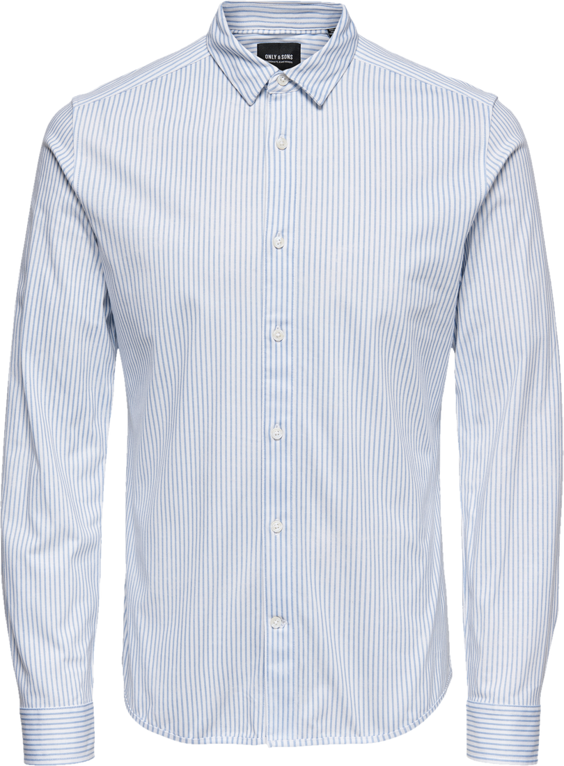 Gestreift Cashmere Blue