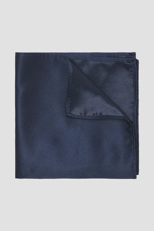 Jack & Jones Solid Navy Blazer Hankie
