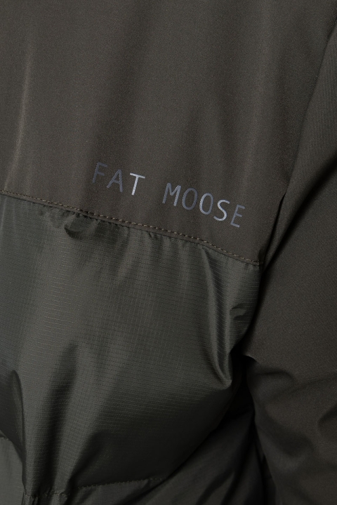 Fat Moose Jamison Quilt Mix Jacket Beetle Green