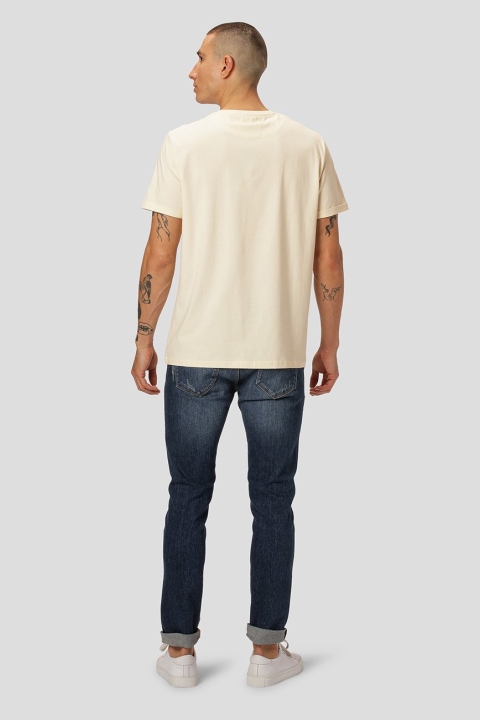 Clean Cut Copenhagen Basic Organic T-Hemd Ecru