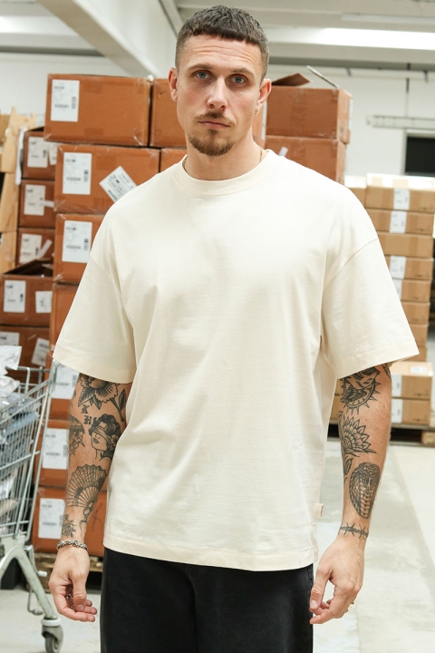 Jack & Jones Milos Tee  Buttercream