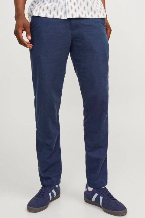 Jack & Jones Ace Summer Linen Pants Navy Blazer