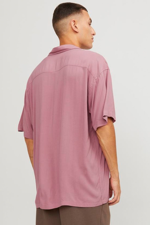 Jack & Jones Jeff Solid Resort Hemd SS Mesa Rose