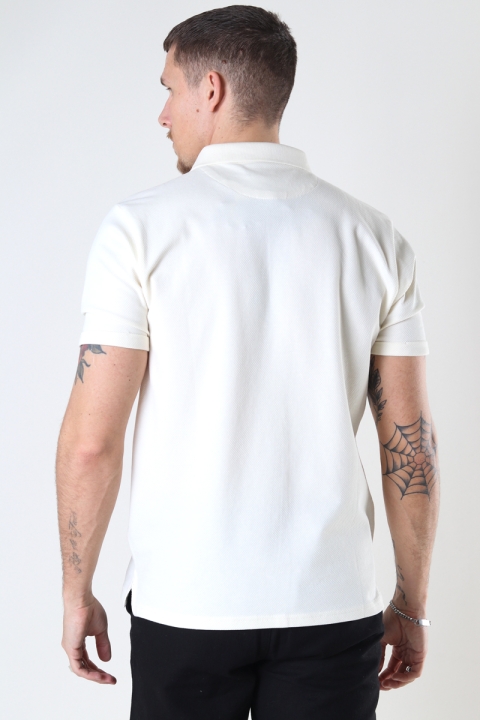 Clean Cut Copenhagen Silkeborg Stretch Polo Ecru