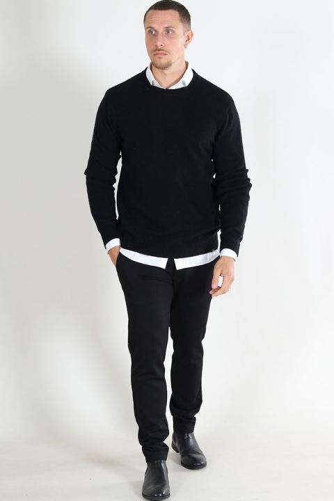 Solid Dyllon Knit True Black