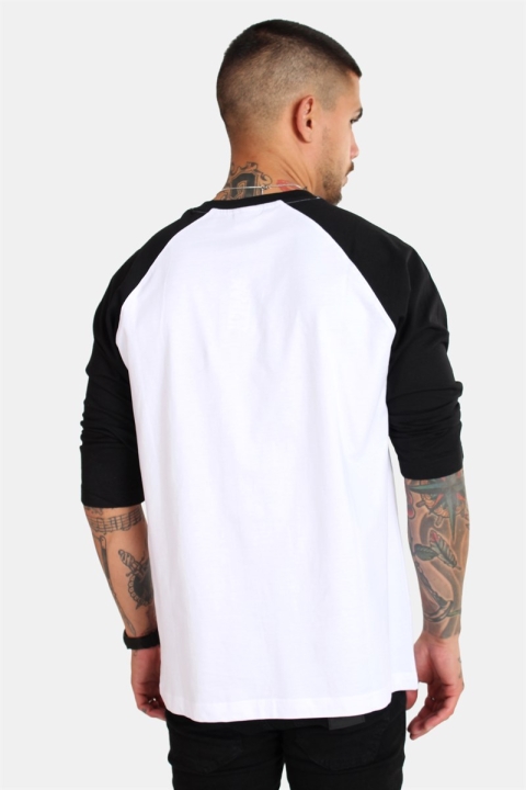 Urban Classics Raglan 3/4 sleeve White/Black