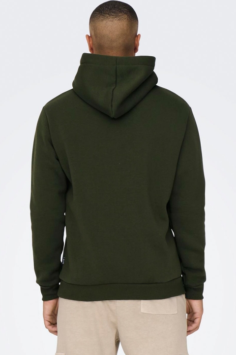 ONLY & SONS CERES HOODIE SWEAT Rosin